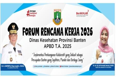 Dinas Kesehatan Prov Banten Gelar Forum Rencana Kerja 2026 untuk Optim