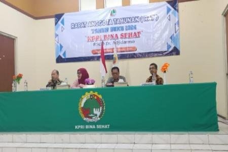 Plt Kepala Dinas koperasi  UKM Hadiri Rapat Anggota Tahunan KPRI Bina 