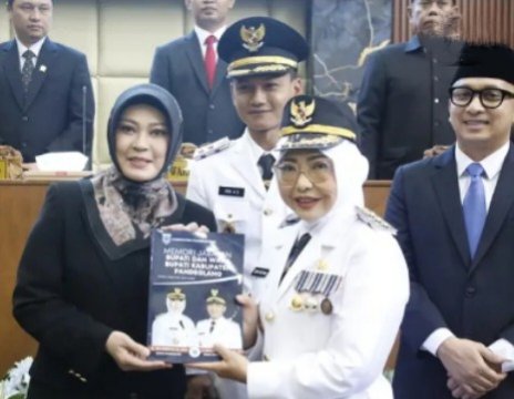 Serah Terima Jabatan Bupati Pandeglang, Dewi  Iing Berkomitmen Wujudka