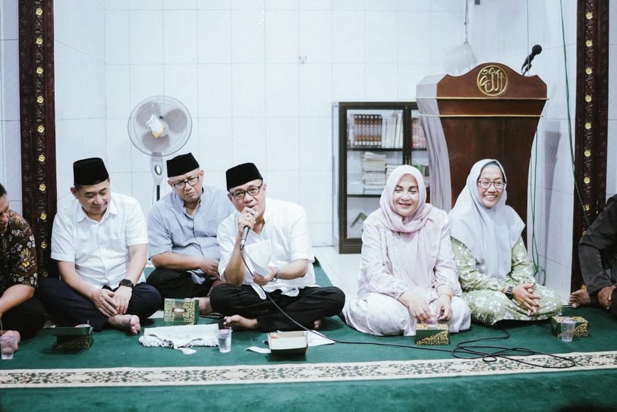 Bupati Banyumas Dan Wakil, Tarling Perdana Masjid Al Iman Kebokura Sum