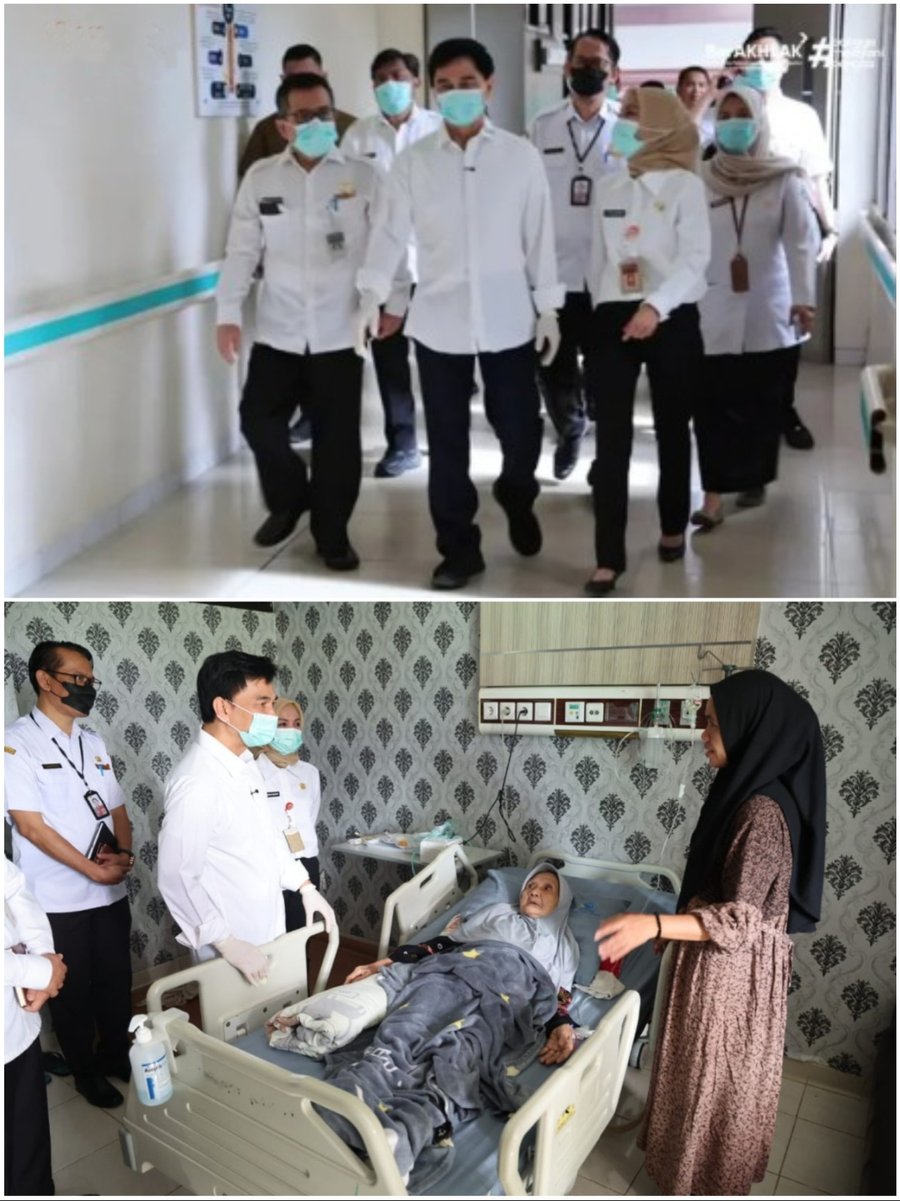 Tinjau Rsud Malingping Wagub Banten Dimyati Natakusumah: Pelayanan Rsu