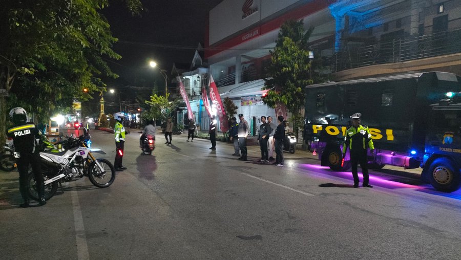 Ciptakan Situasi Kondusif, Polres Sumenep Melaksanakan Patroli Sahur D