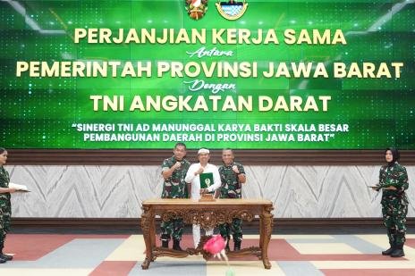 Sinergi Tni Ad Dan Pemprov Jawa Barat Untuk Pembangunan Daerah