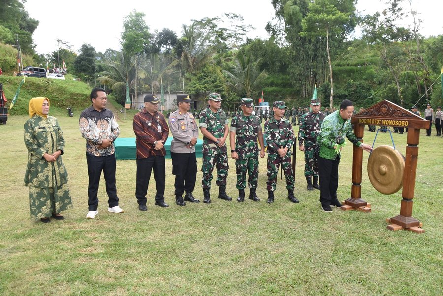 Tmmd Sengkuyung Tahap I Wonosobo Ditutup, Ini Pesan Dandim