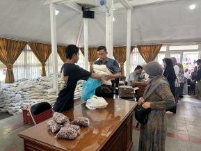 Pemkab Wonosobo Salurkan Subsidi Pangan