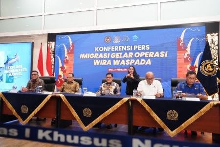 Imigrasi Gelar Operasi Wira Waspada Perdana di Tahun 2025