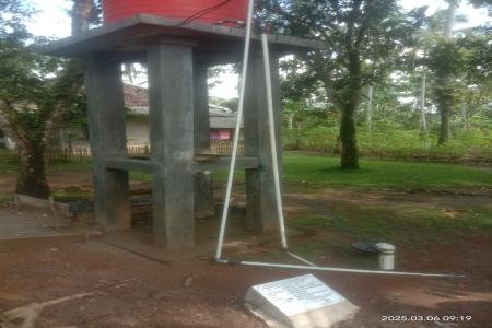 Pembangunan Sumur Bor Dilewi Cadas BPD Desa Pondok panjang Diduga Tida