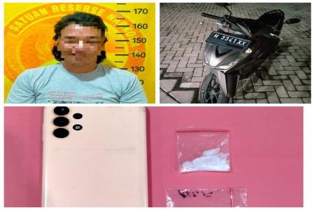 Satreskoba Polres Sumenep Berhasil Amankan 182 Gram Sabu Dari Warga De