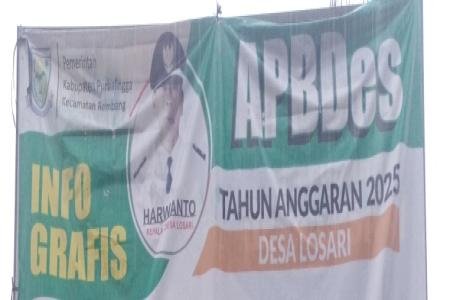 Pemerintah Desa Losari Resmi Mengumumkan APBDes Tahun 2025 dan Realisa