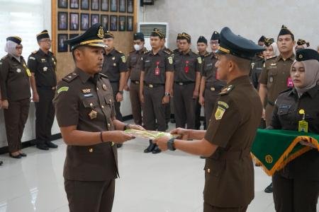 Kejaksaan Negeri Demak Laksanakan Pelantikan dan Sertijab Kasi Intelijen