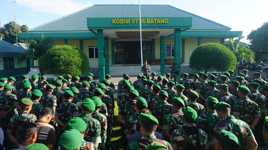 Kasdim 0736 batang : Manfaatkan Cuti Lebaran Bersama Keluarga Dikampun