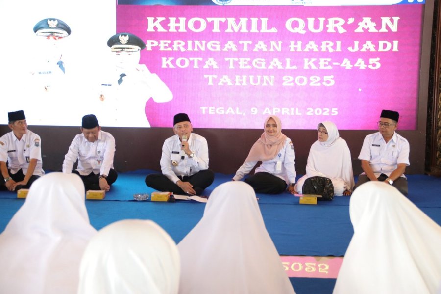 Pemerintah Kota Tegal Gelar Khotmil Quran Jelang Hut Kota Tegal Ke 445