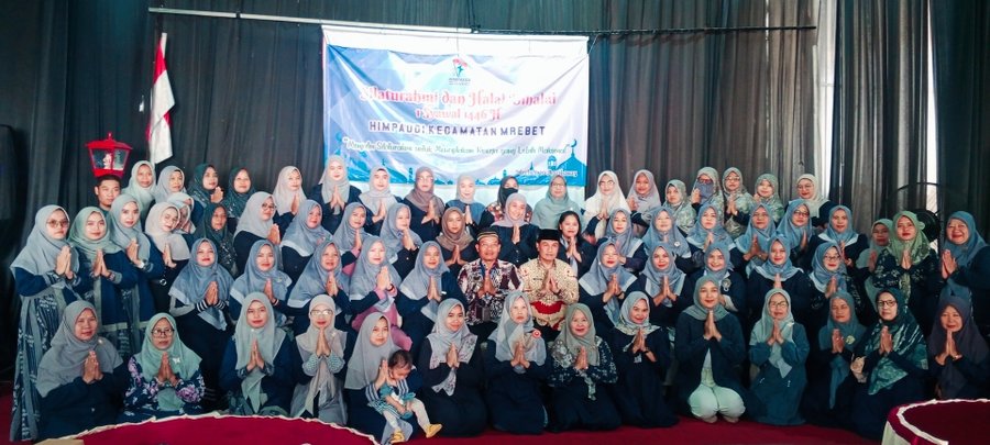Himpaudi Mrebet Gelar Silaturahmi Dan Halal Bihalal Untuk Menciptakan 