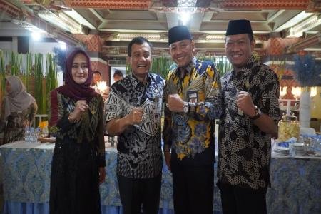 Wali Kota Dan Wakil Wali Kota Tegal Hadiri Halal Bihalal Provinsi Jawa