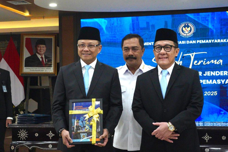 Yuldi Yusman Resmi Gantikan Saffar M. Godam Sebagai Plt. Dirjen Imigra