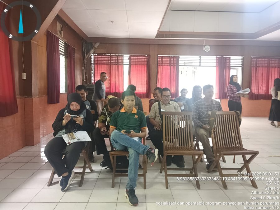 Sosialisasi & Open Table Program Penyediaan Hunian Karyawan Oleh Perum