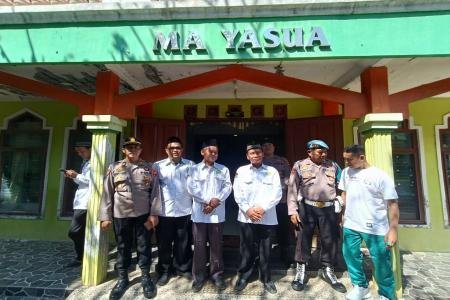 Pengumuman Kelulusan Siswa SMA Polres Demak Siagakan Ratusan Personel 