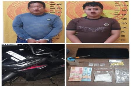 SATRESNARKOBA POLRES SUMENEP UNGKAP KASUS NARKOTIKA JENIS SABU DAN INE