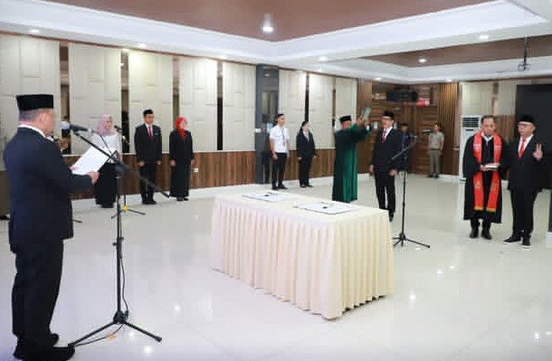 Pelantikan Pejabat Administrator, Kakanwil: Kita Jalankan Amanah Denga