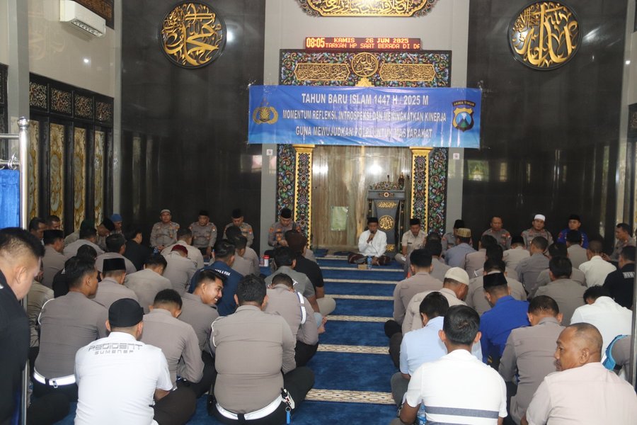Polres Sumenep Peringati Tahun Baru Islam 1 Muharram 1447 H Sebagai Mo