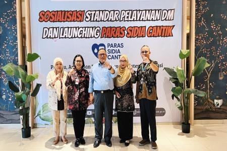 Sekda Banyumas Launching Aplikasi Paras Sidia Cantik Inovasi Dinkes Ke