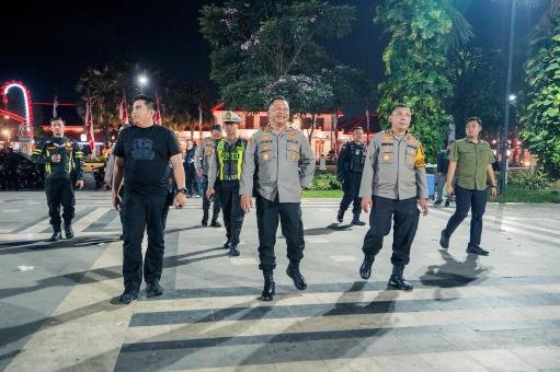 Harkamtibmas, Kapolrestabes Surabaya Pimpin Patroli Skala Besar Tiga P