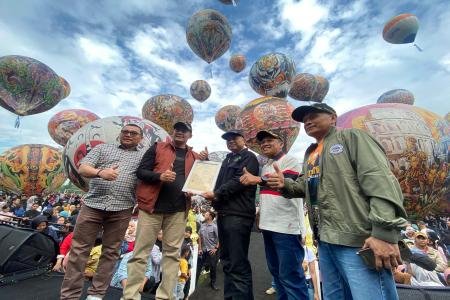 JAVA BALLOON ATTRACTION 2025 SUKSES DIGELAR DI KALIANGET BALON UDARA W