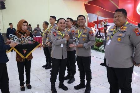 Sukses Selesaikan Sejumlah Perkara Tindak Pidana Polresta Sidoarjo Rai