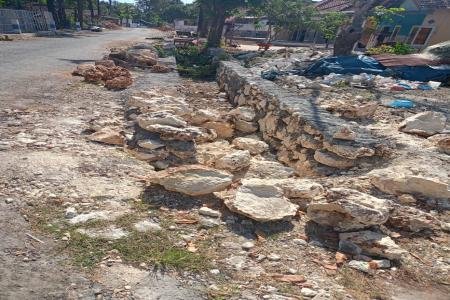 Proyek Pembangunan Saluran Drainase Milik CV Sumber Jaya Diduga Abai D