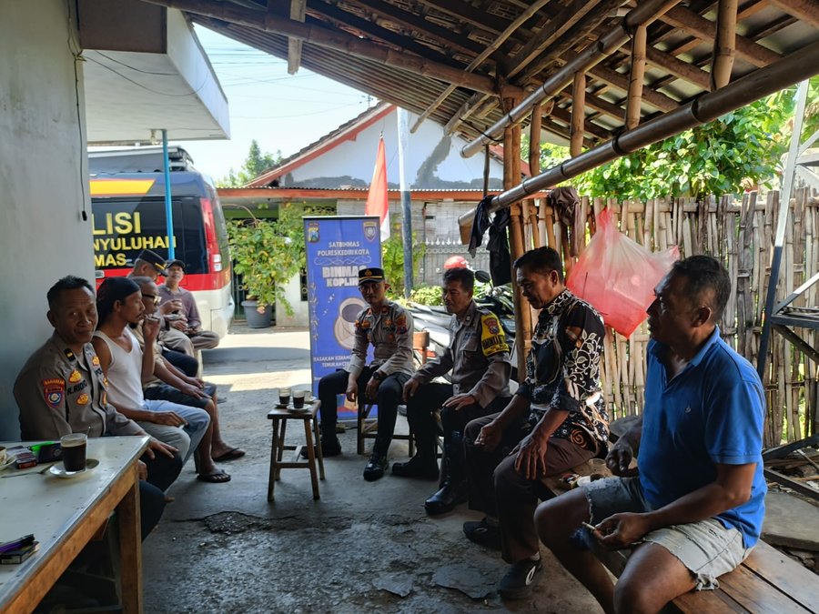 Polres Kediri Kota Ajak Warga Jaga Kamtibmas Melalui Program Gas Kopli