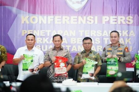 Polri Tetapkan Tiga Tersangka Kasus Beras Tak Sesuai Standar Mutu Term
