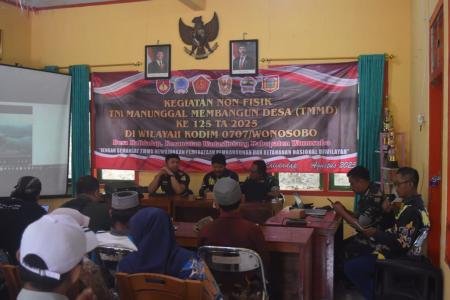 Sinergi TMMD Sengkuyung Tahap III di Wadaslintang TNI dan Instansi Tek