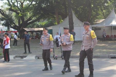 Polri Pastikan Keamanan di Kawasan Bundaran HI Cek Langsung Personel O