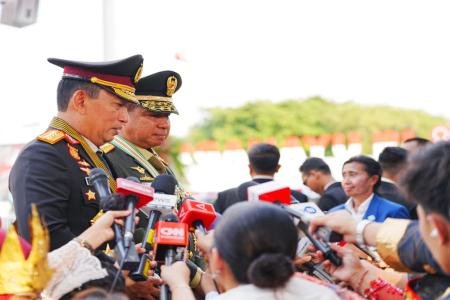 Kapolri dan Panglima TNI Apresiasi Antusiasme Warga dalam Upacara HUT 