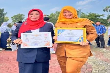 Dinas Kesehatan Pandeglang Raih Dua Penghargaan pada HUT RI ke80