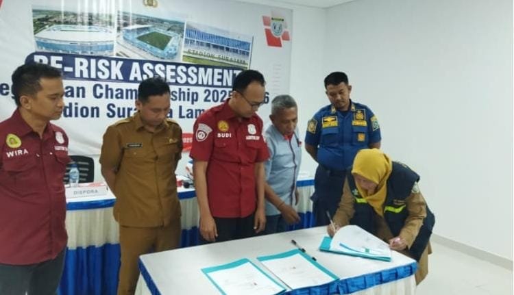 Jelang Liga 2 Ditpamobvit Polda Jatim Lakukan Risk Assessment Stadion 