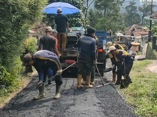 Dpupr Banten Melalui Uptd Pjj Lebak Laksanakan Program Bang Andra Di D