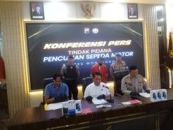 Polsek Leksono Tangkap Pencuri Motor Dan Enam Handphone, Kerugian Capa