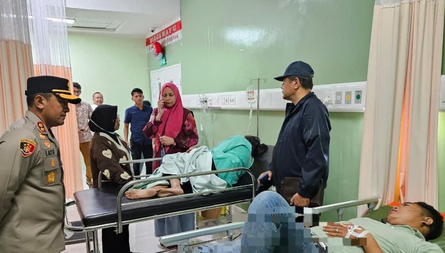 Kapolres Probolinggo Pastikan Penanganan Maksimal Laka Bus Di Jalur Br