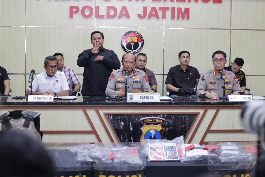 Polda Jatim Ungkap Ratusan Pelaku Aksi Anarkis Di 10 Kota, Kerugian Ca