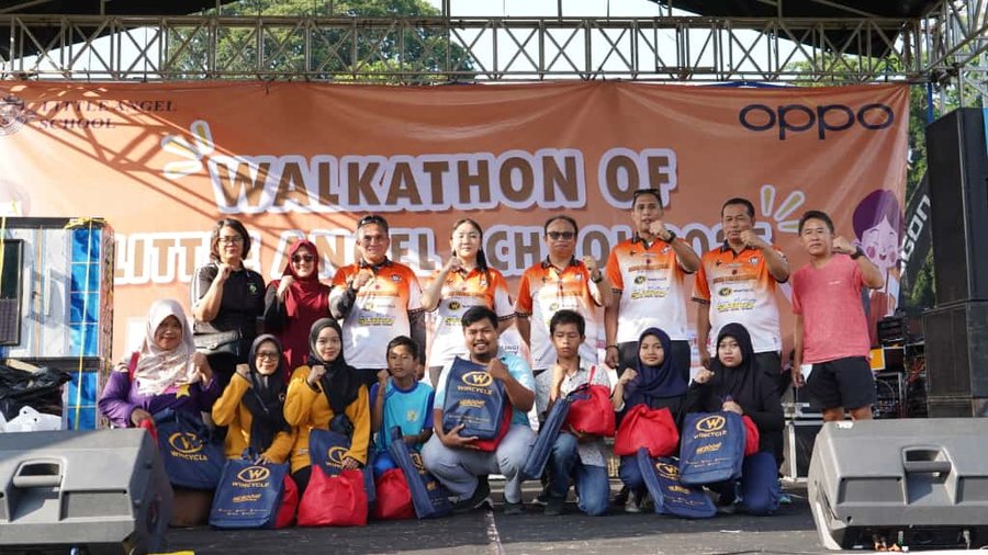 Walkathon Little Angel School Meriahkan Peringatan Haornas 2025 Di Bli