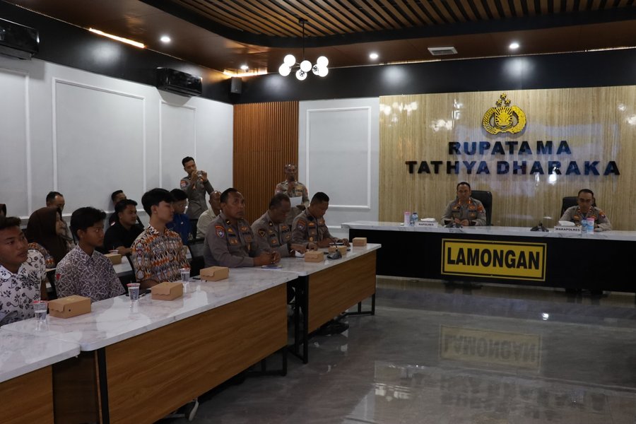 Jogo Jatim Polres Lamongan Rekrut Pelajar Jadi Duta Kamtibmas