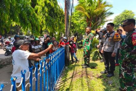 Polres Kediri Kota dan Kodim 0809 Gelar Patroli Gabungan Pastikan Kond