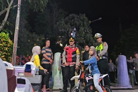 Personel Gabungan Polres Probolinggo Gelar Patroli Skala Besar Pastika