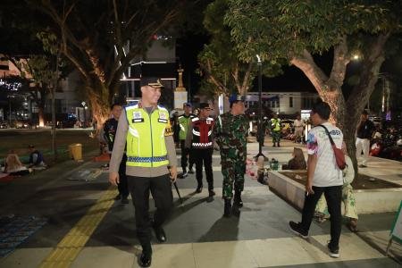 Harkamtibmas Polres Jember Bersama TNI dan Elemen Masyarakat Gelar Pat