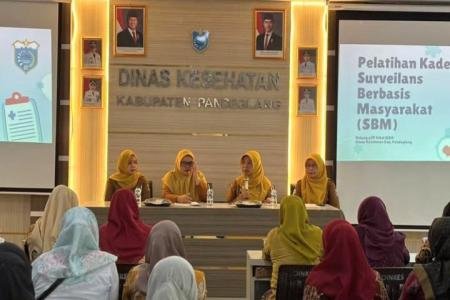 Dinkes Pandeglang Gelar Pelatihan Surveilans Berbasis Masyarakat