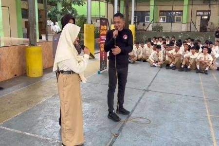 Gandeng Lembaga Pendidikan Polres Kediri Wujudkan Generasi Emas Tanpa 