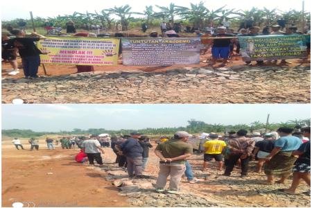Geruduk Tambang Pasir Milik PT BERKAH HALAL THAYYIB Warga Minta Pemeri