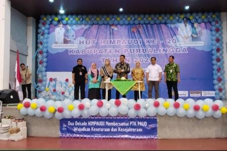 Usia 2 Dekade Himpaudi Purbalingga Membersamai PTK PAUD Wujudkan Keset