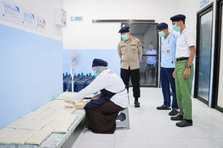 Jaga Kualitas MBG Kapolres Bojonegoro Tekankan Food Security di SPPG Y